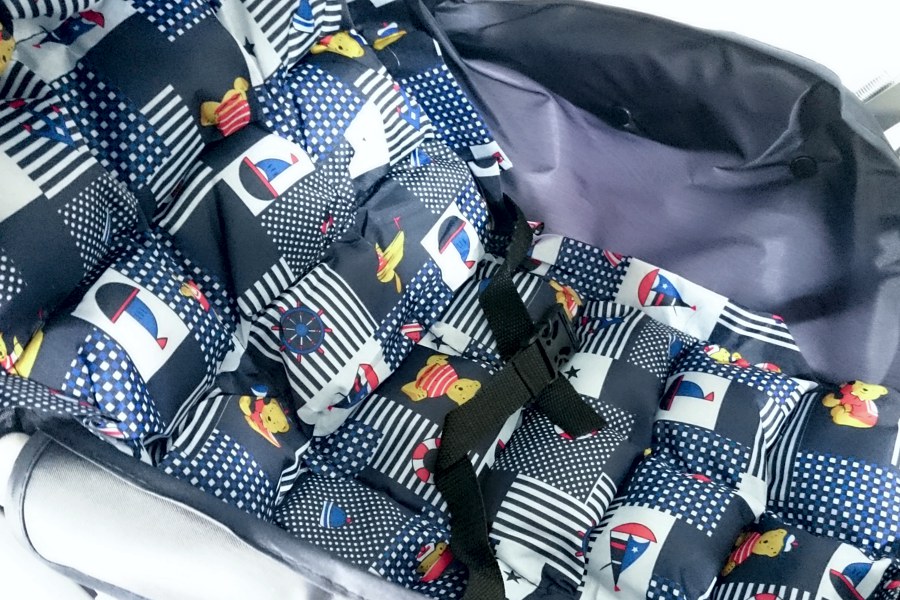 Детска Количка со Вртлива Рачка - Navy Bear - Image 6