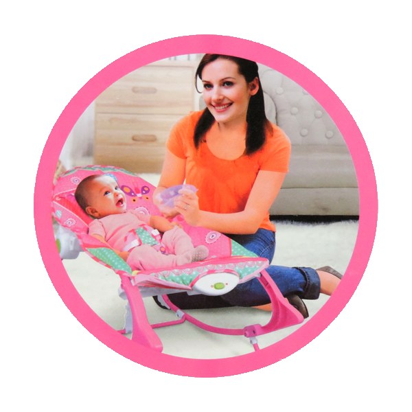 Комбиниран Релаксатор - iBaby (3 во 1) Pink - Image 4