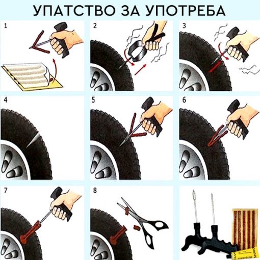 Чепови за Лепење Автомобилски Гуми - Image 4