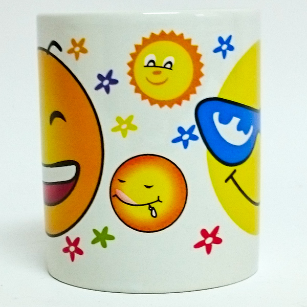 Филџан - Универзален (Смајли) Повеќе Дезени - Image 12