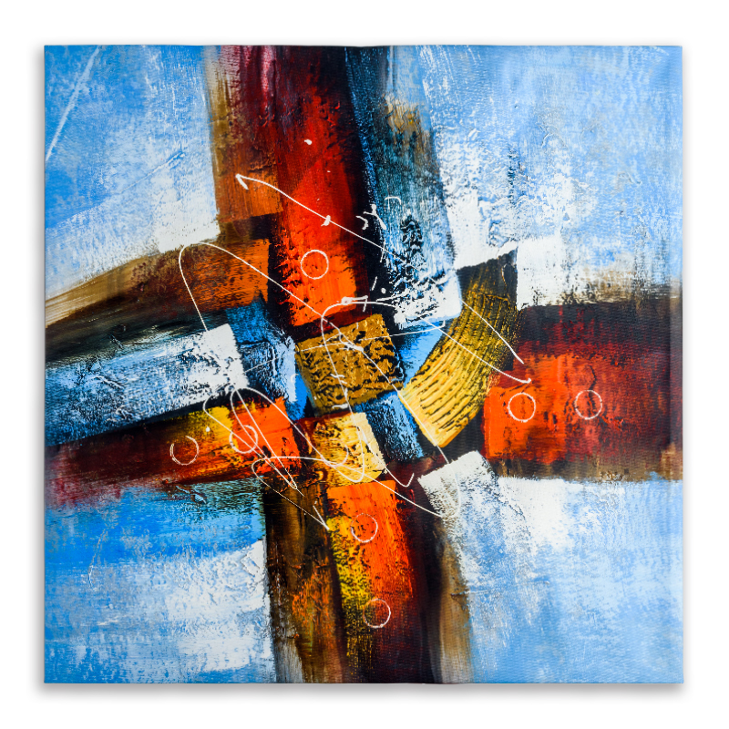 Уметничка слика (80*80см) - Image 3