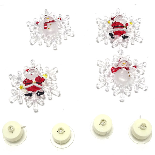 ЛЕД Новогодишни Украси со Вакум (сет4) - Image 2