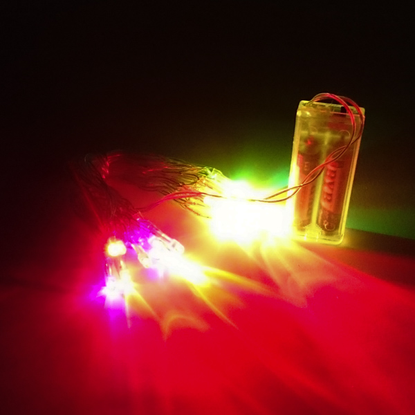 ЛЕД Светилки на Батерии (3м) - nama.mk