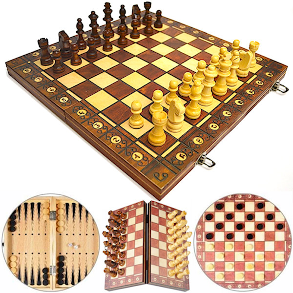 Шах - Табла (44см) Luxury Magnetic