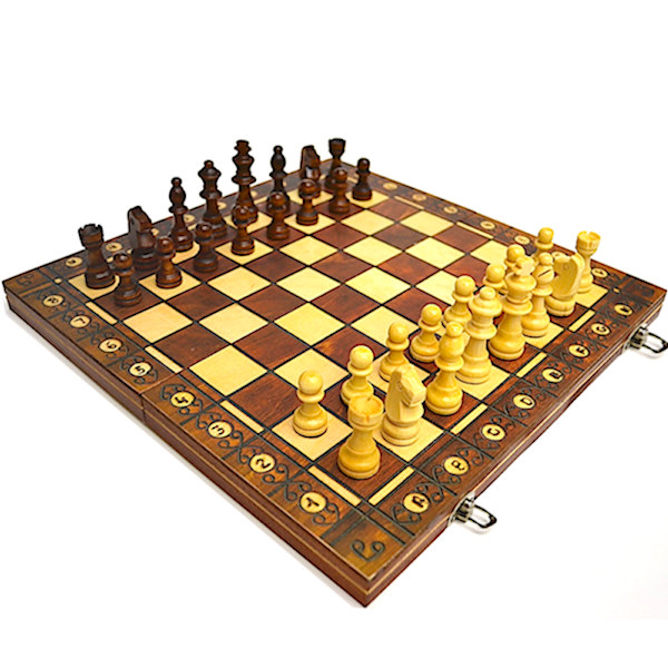 Шах - Табла (44см) Luxury Magnetic - Image 3