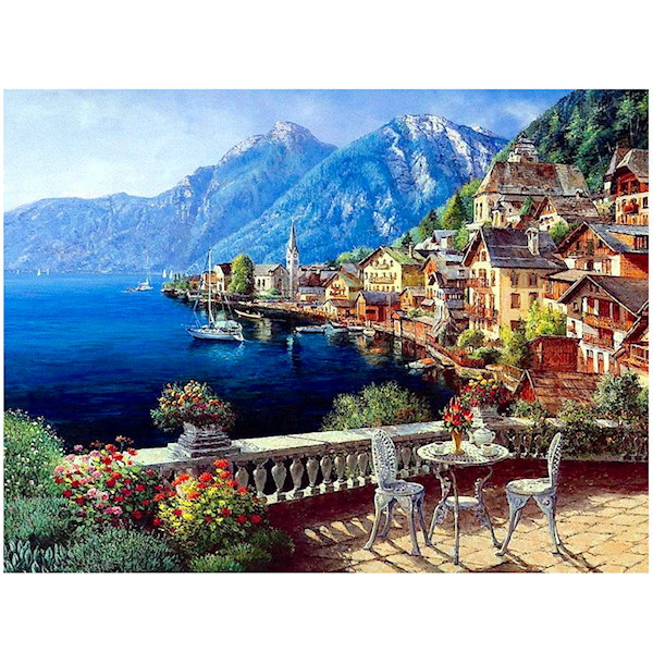 Сложувалка - Hallstatt (1000 парчиња)